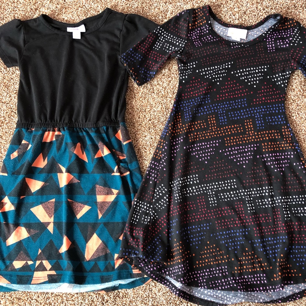 Girls LuLaRoe Dresses